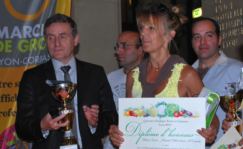 Nicole Villard marché de Villeurbanne a également reçu le 3e prix_CTIFL_Lyon_geomarchés