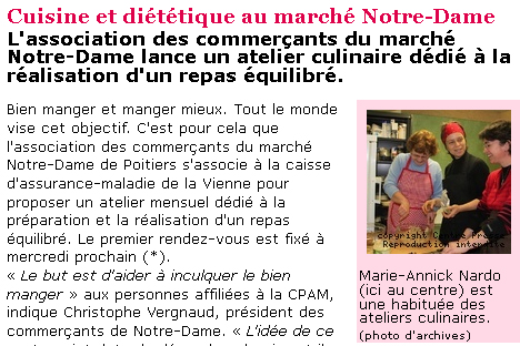 Initiative sur le marché Notre-Dame Poitiers_Geomarches