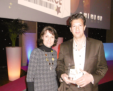 Arielle Ucheda, directrice de l'ADPM, et Franck Aldana Compan_geomarches