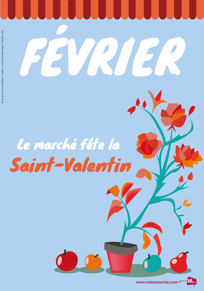 Le marché fête la Saint-Valentin Le marché fête la Saint-Valentin
